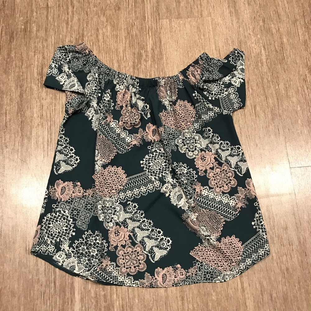 Off the shoulders blouse